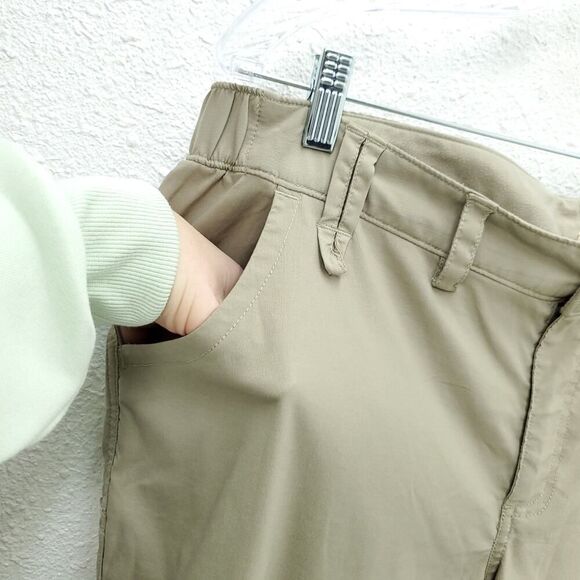 DULUTH IS Women’s Nylon Tan Convertible Hiking Outdoor Pants - Picture 6 of 13
